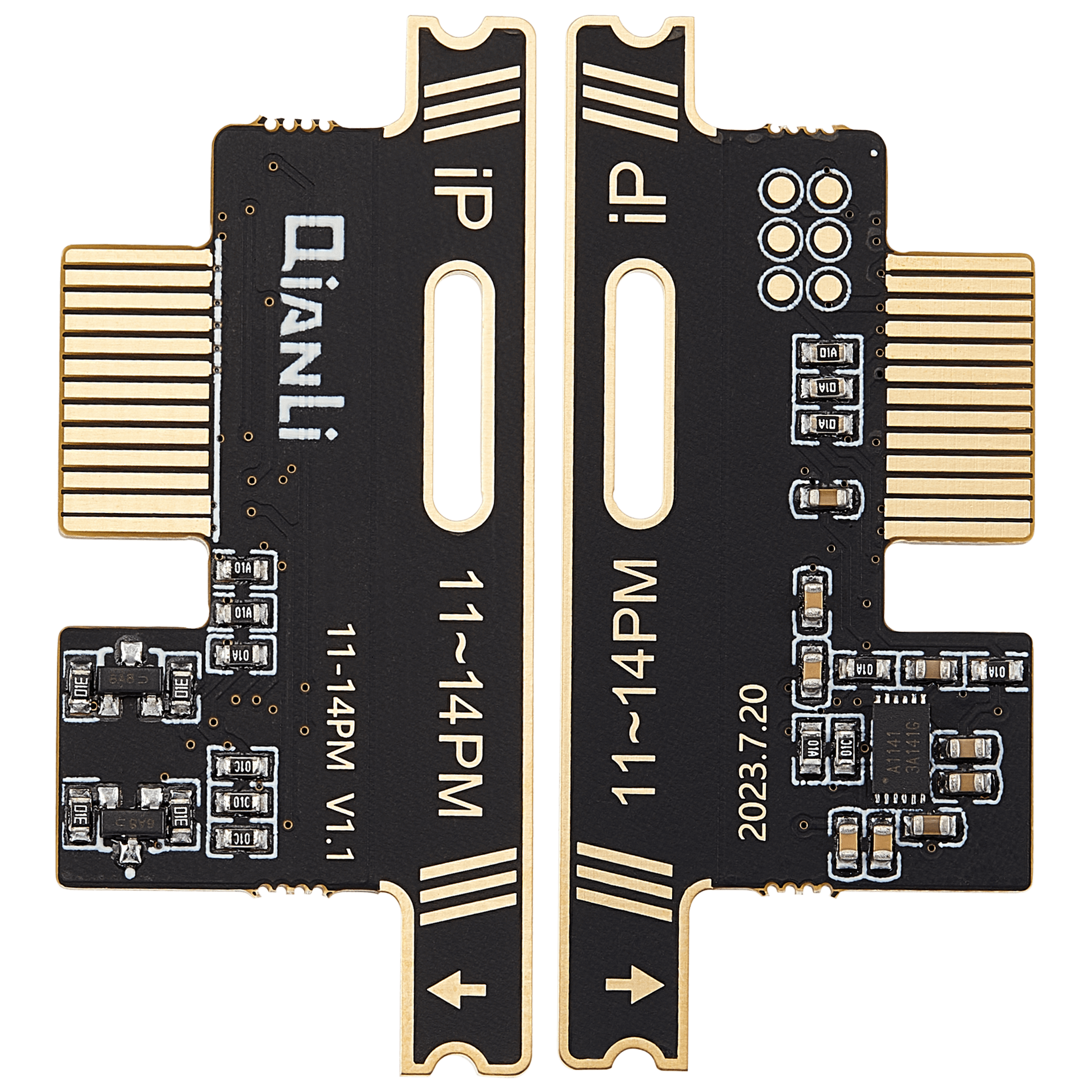 LT1 Individual DC Power Supply Unit mit Diagnosis Meter, Quarter Bracket Holder 7" Bulldozer & Expansion Card iPhone 6 to 14 Series (Qianli)