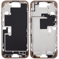 Midframe/Rahmen mit Power And Volume Button für iPhone 16 Pro Max (US-Version) (Aftermarket Plus) (Desert Titanium)