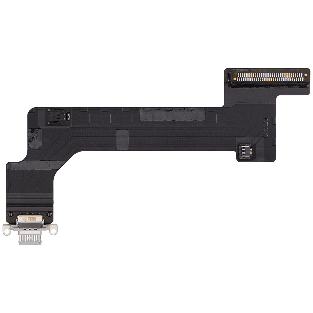 Ladebuchse Flex Cable für iPad 10 (2022) (Cellular) (gebrauchter OEM-Ausbau, Qualität A) (Silber)