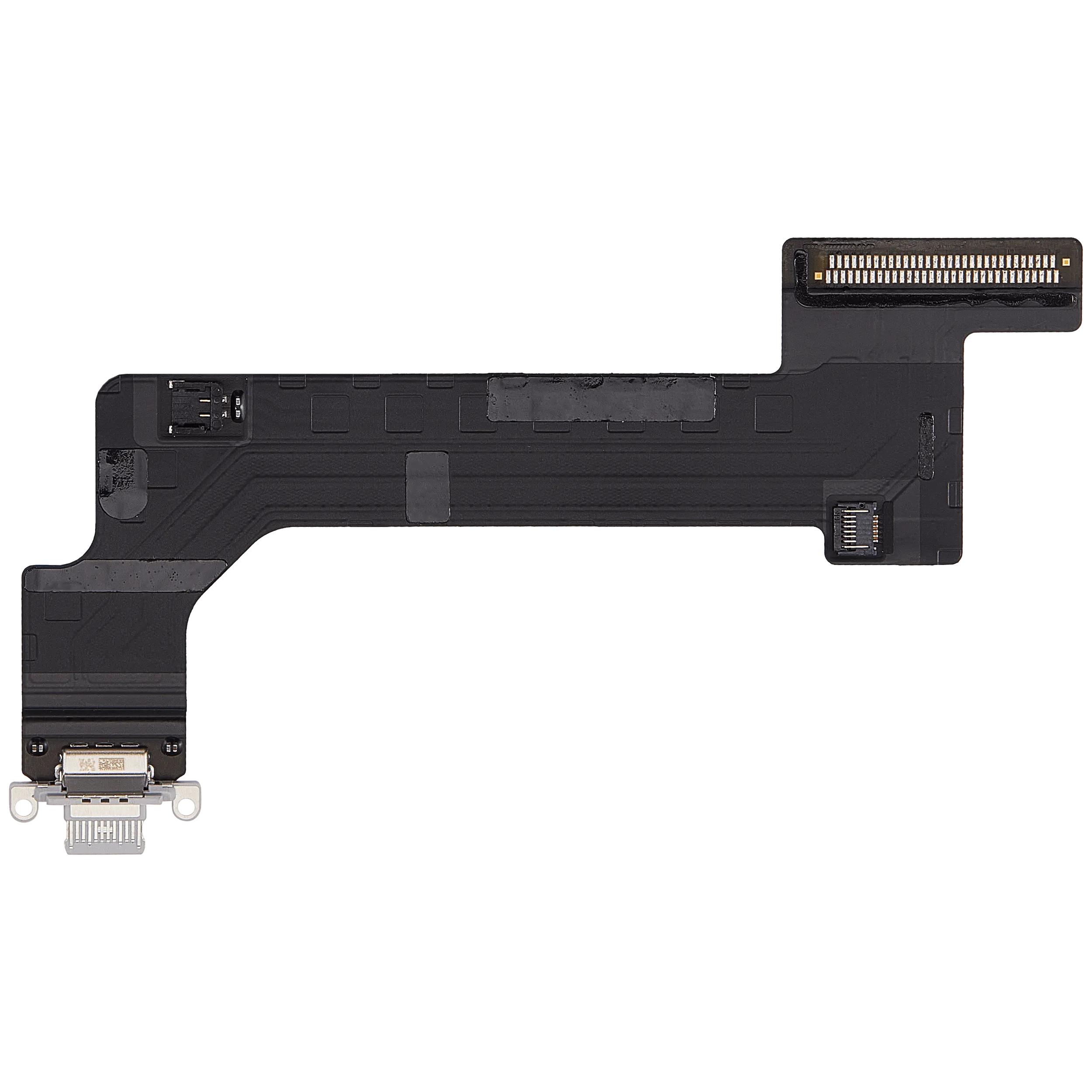 Ladebuchse Flex Cable für iPad 10 (2022) (Cellular) (gebrauchter OEM-Ausbau, Qualität A) (Silber)