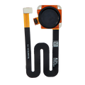 Home-Button mit Fingerabdrucksensor für Moto G6 Play Schwarz