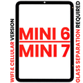 Apple iPad Mini 6/7 Digitizer Aftermarket Plus Glastrennung