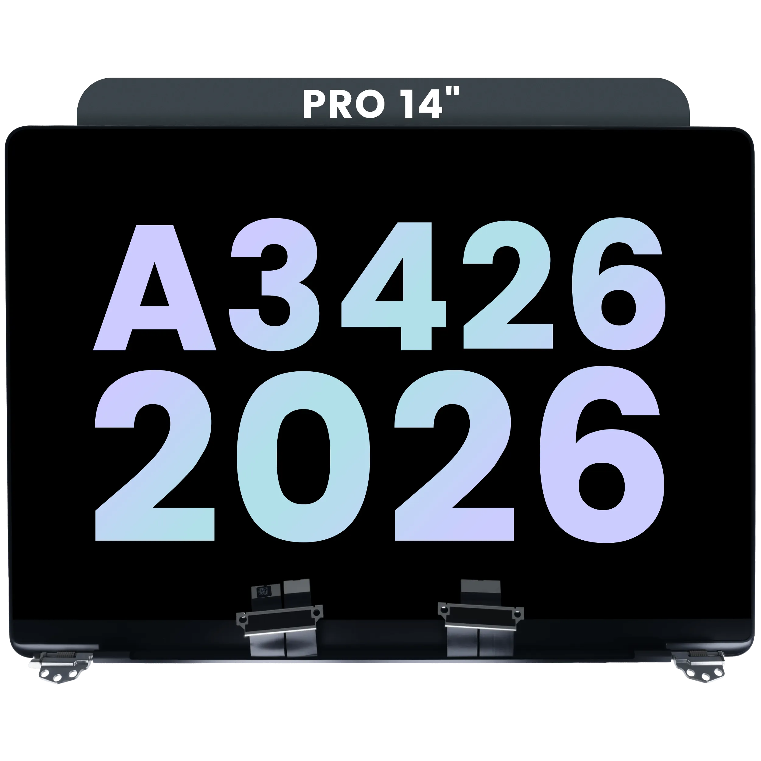 Complete LCD-Display für MacBook Pro 14" A3426 (2026) (Original OEM) (Space Schwarz)