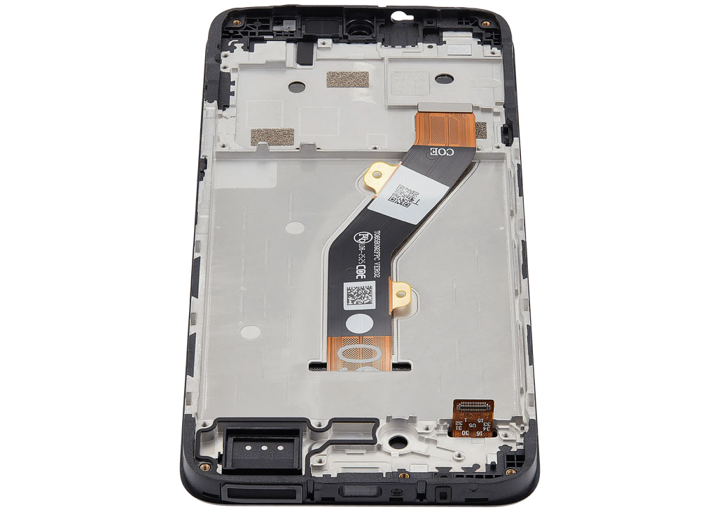 LCD-Display mit Rahmen für Cricket lcon (2026) (U656AC) / AT&T Propel 3 5G (U656AA) (Refurbished) (Alle Farben)