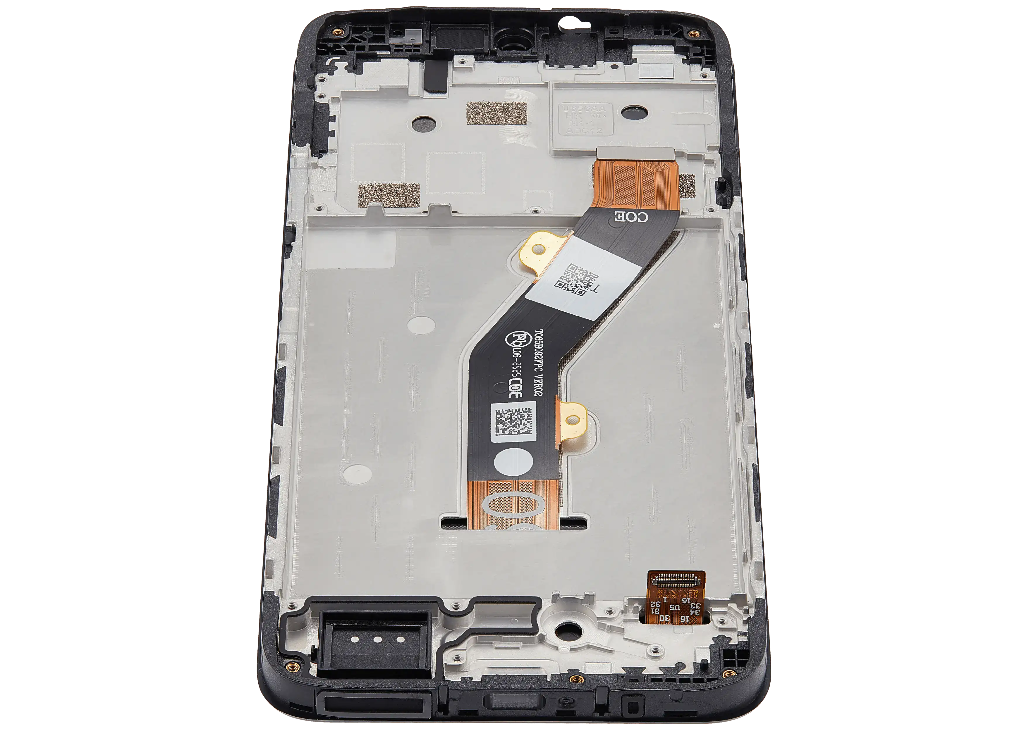 LCD-Display mit Rahmen für Cricket lcon (2026) (U656AC) / AT&T Propel 3 5G (U656AA) (Refurbished) (Alle Farben)