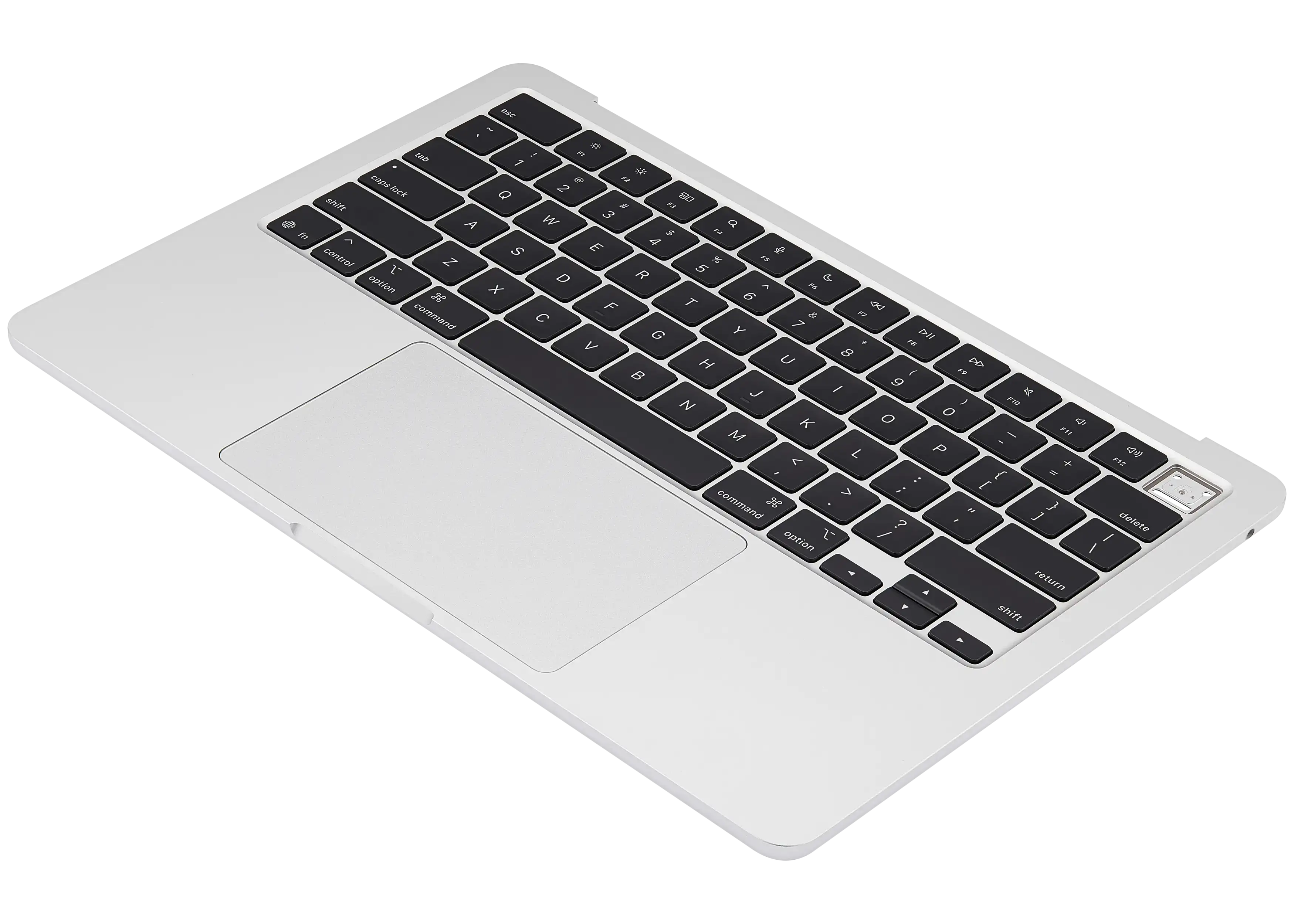 Topcase m. Akku u. Tastatur MacBook Air 13 A3240 US-Tastatur Silber Güte B