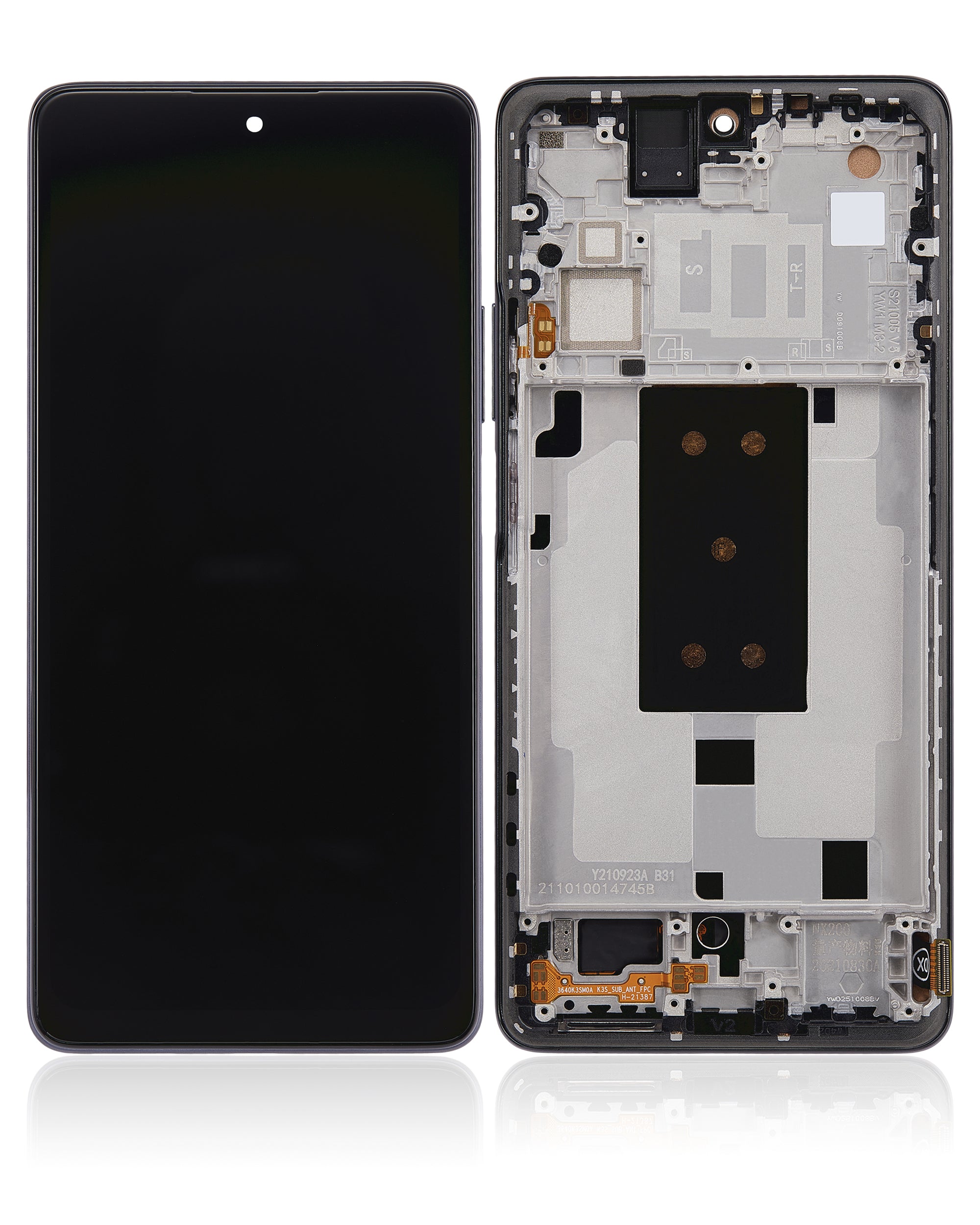 LCD Display with Frame for Xiaomi 11T (Aftermarket: Incell) (Meteorite Gray)