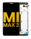 LCD-Display mit Rahmen für Xiaomi Mi Max 2 (Refurbished) (Matte Black)