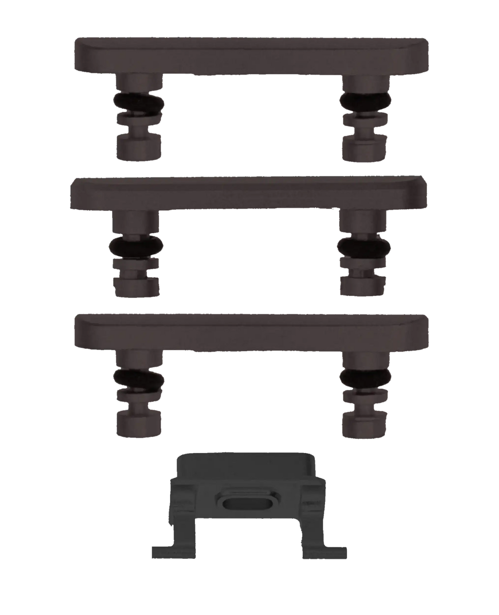 Hard Buttons (Power / Volume / Switch) für iPhone 7 Plus (Space Grau)