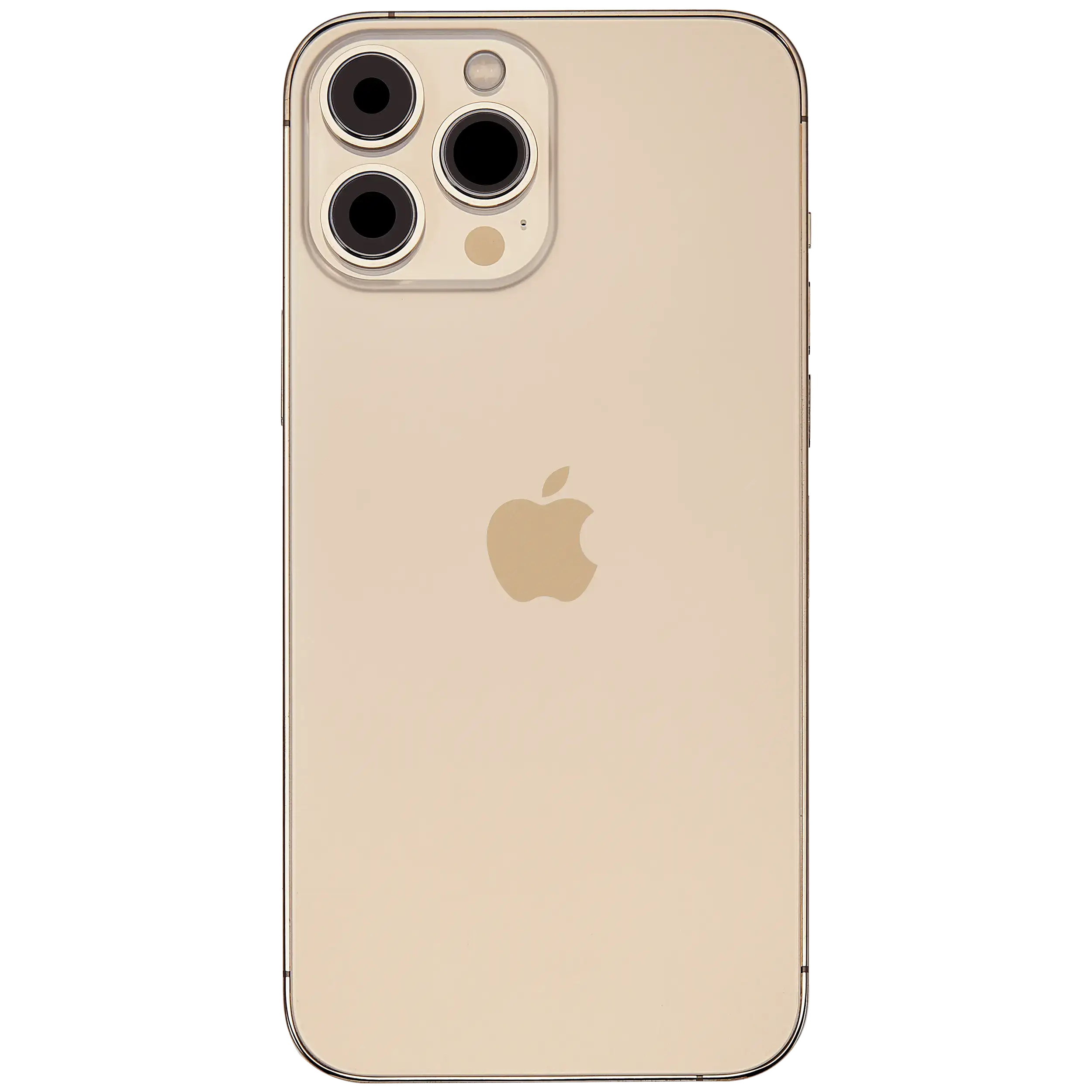 Backcover/Rahmen mit Ladebuchse Flex & Small Parts für iPhone 13 Pro Max (US-Version) (gebrauchter OEM-Ausbau, Qualität A) (Gold)