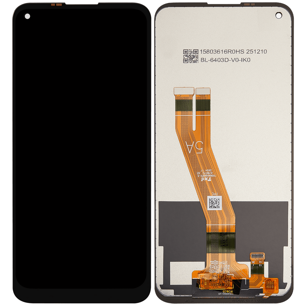 LCD-Display ohne Rahmen für Nokia 5.4 (Refurbished)