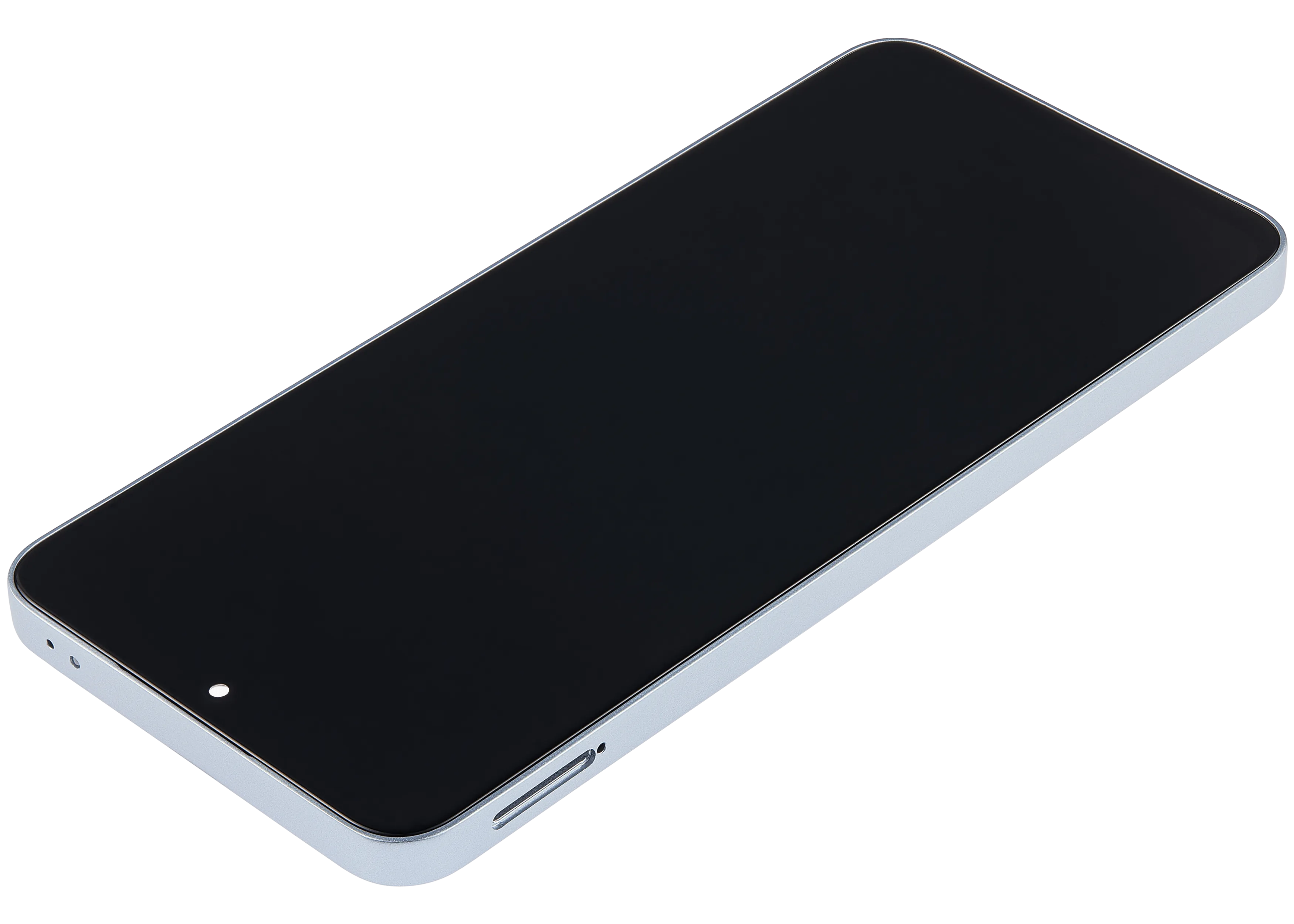 LCD-Display mit Rahmen für Honor X8A / X50i / 90 Lite (Refurbished) (Titanium Silber)