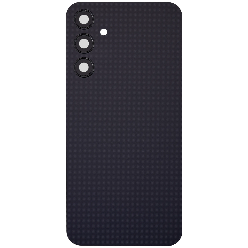 Backcover mit Camera Lens für Samsung Galaxy A25 5G (A256 / 2023) (ohne Logo) (Aftermarket Plus) (Brave Black)