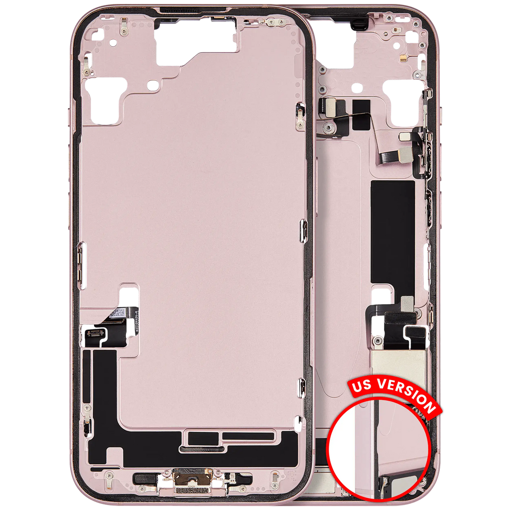 Original Apple-Ausbau B gebraucht – iPhone 15 US Version Rahmen Rosa