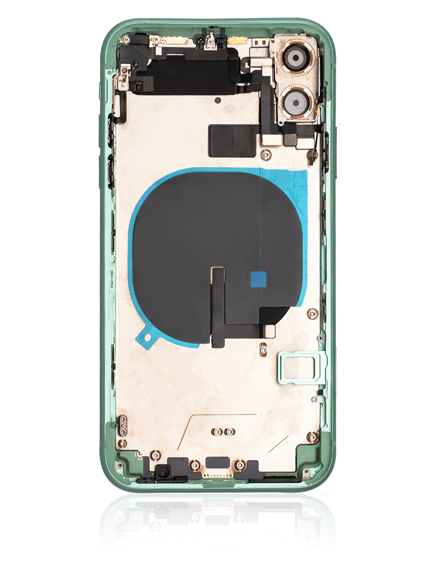 Original Apple-Ausbau A gebraucht – iPhone 11 Backcover/Rahmen Grün