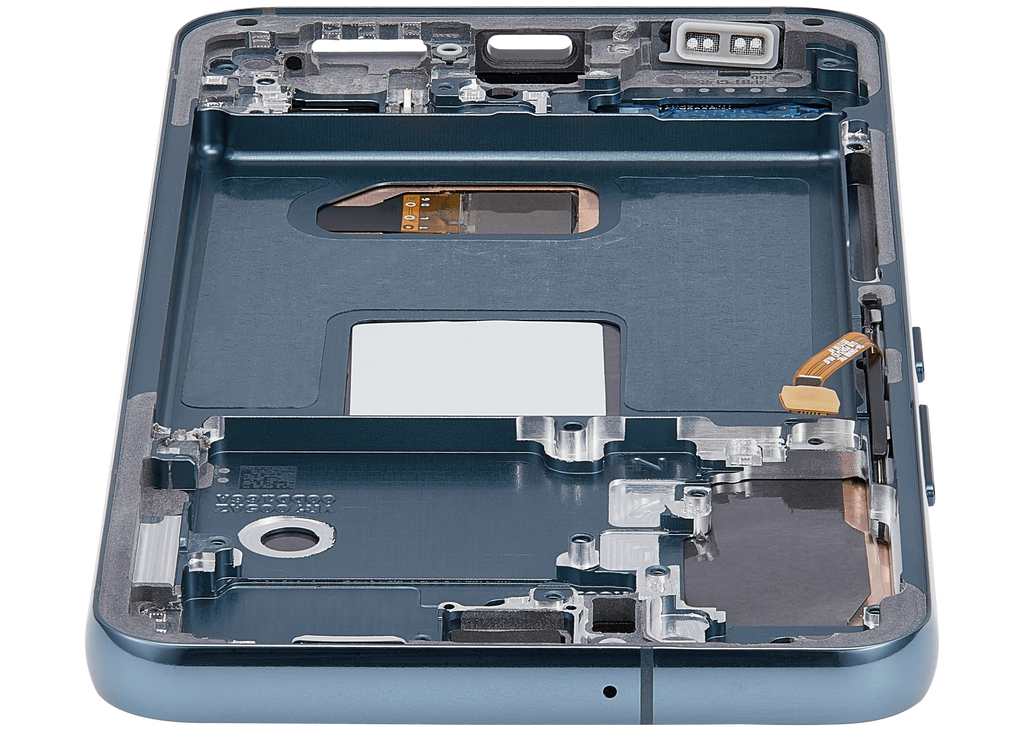 OLED-Display mit Rahmen für Samsung Galaxy S22 5G (US & International) (Aftermarket Plus) (Grün)