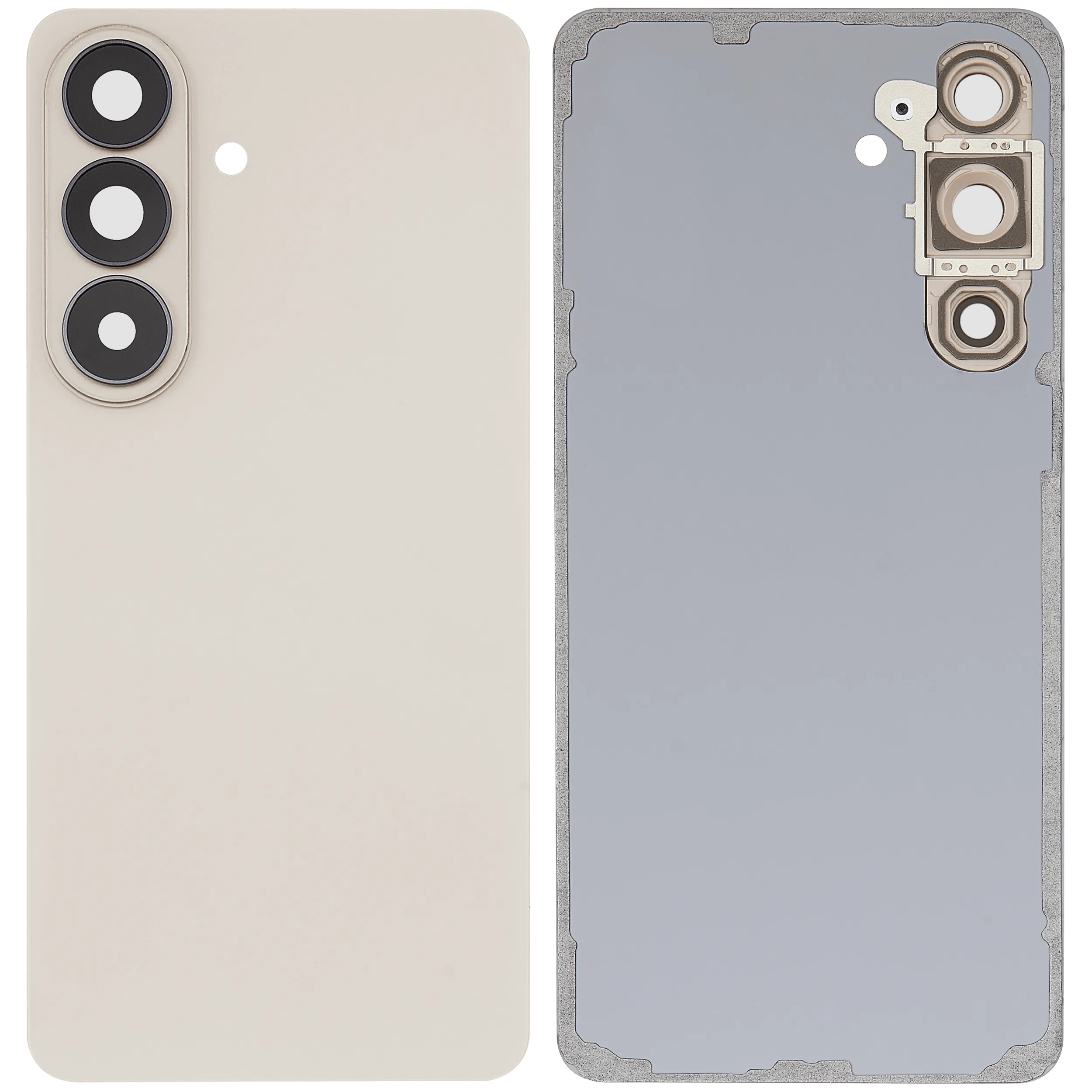 Backcover Glass mit Camera Lens für Samsung Galaxy S26 Plus (Aftermarket Plus) (Pink Gold)