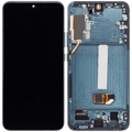 OLED-Display mit Rahmen für Samsung Galaxy S22 Plus 5G (US & Internationale Version) (Aftermarket Plus) (120Hz) (Grün)