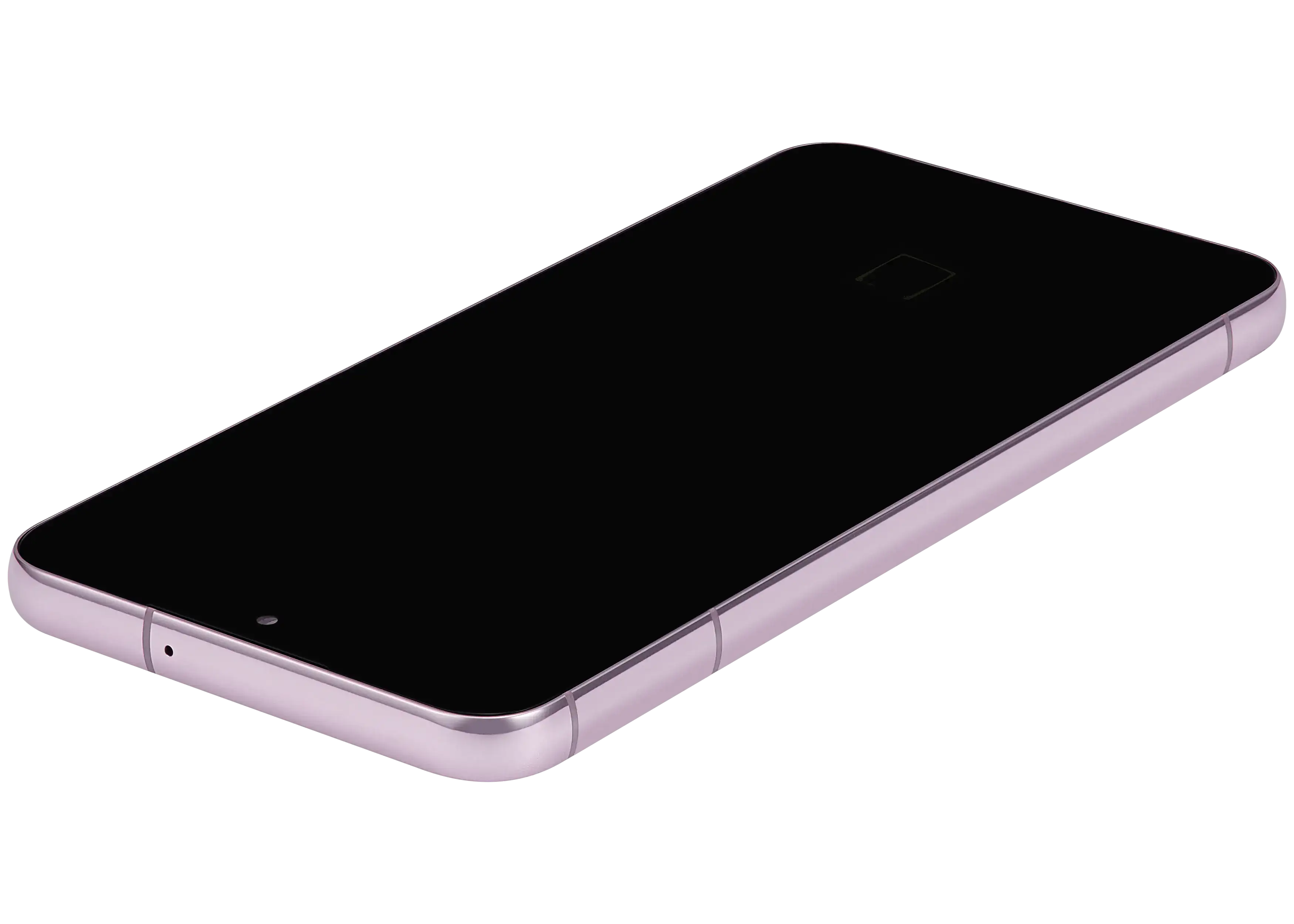OLED-Display mit Rahmen für Samsung Galaxy S22 5G (US & Internationale Version) (gebrauchter OEM-Ausbau, Qualität A) (Bora purple)