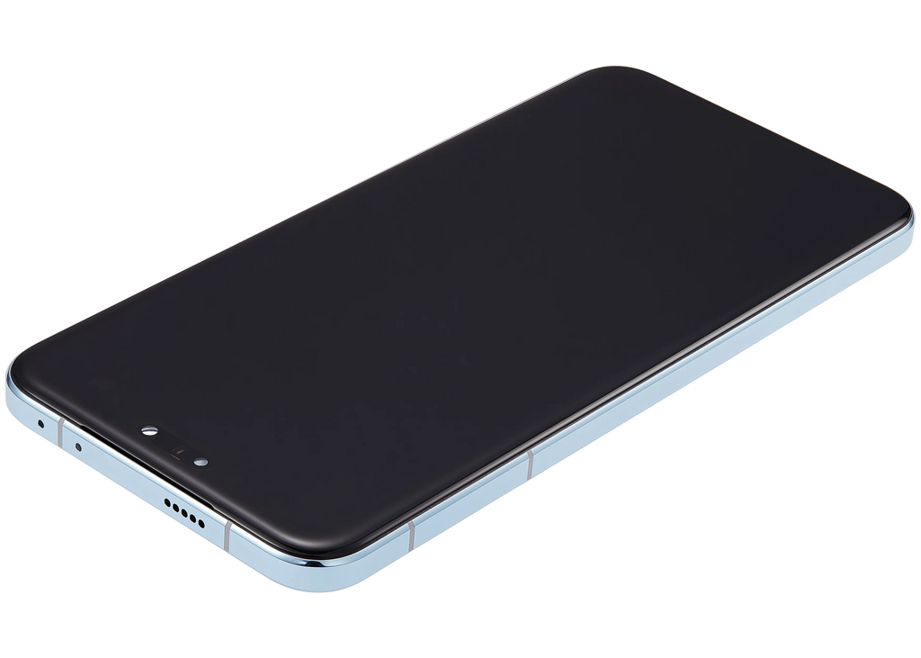 OLED-Display mit Rahmen für Honor Magic 7 Pro (Refurbished) (Breeze Blue)