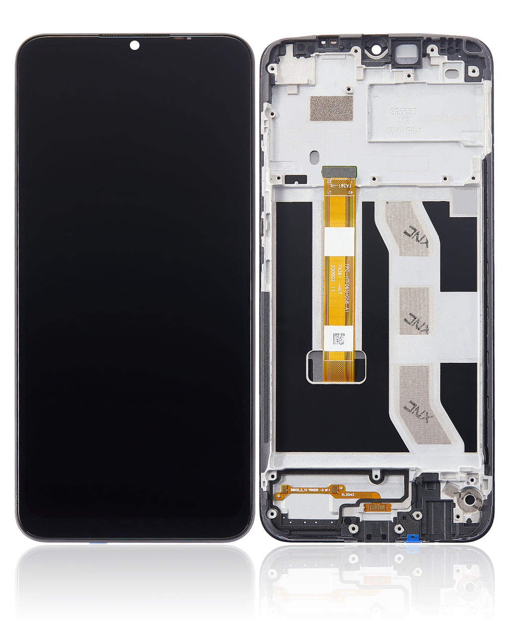 LCD Display with Frame for Realme C11 (2020) (Refurbished) (All Colors)