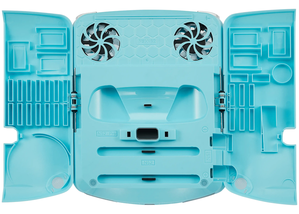 Sports Car mit Multifunctional Charging Stand für Nintendo Switch / Switch 2 (Ice Crystal Blue)