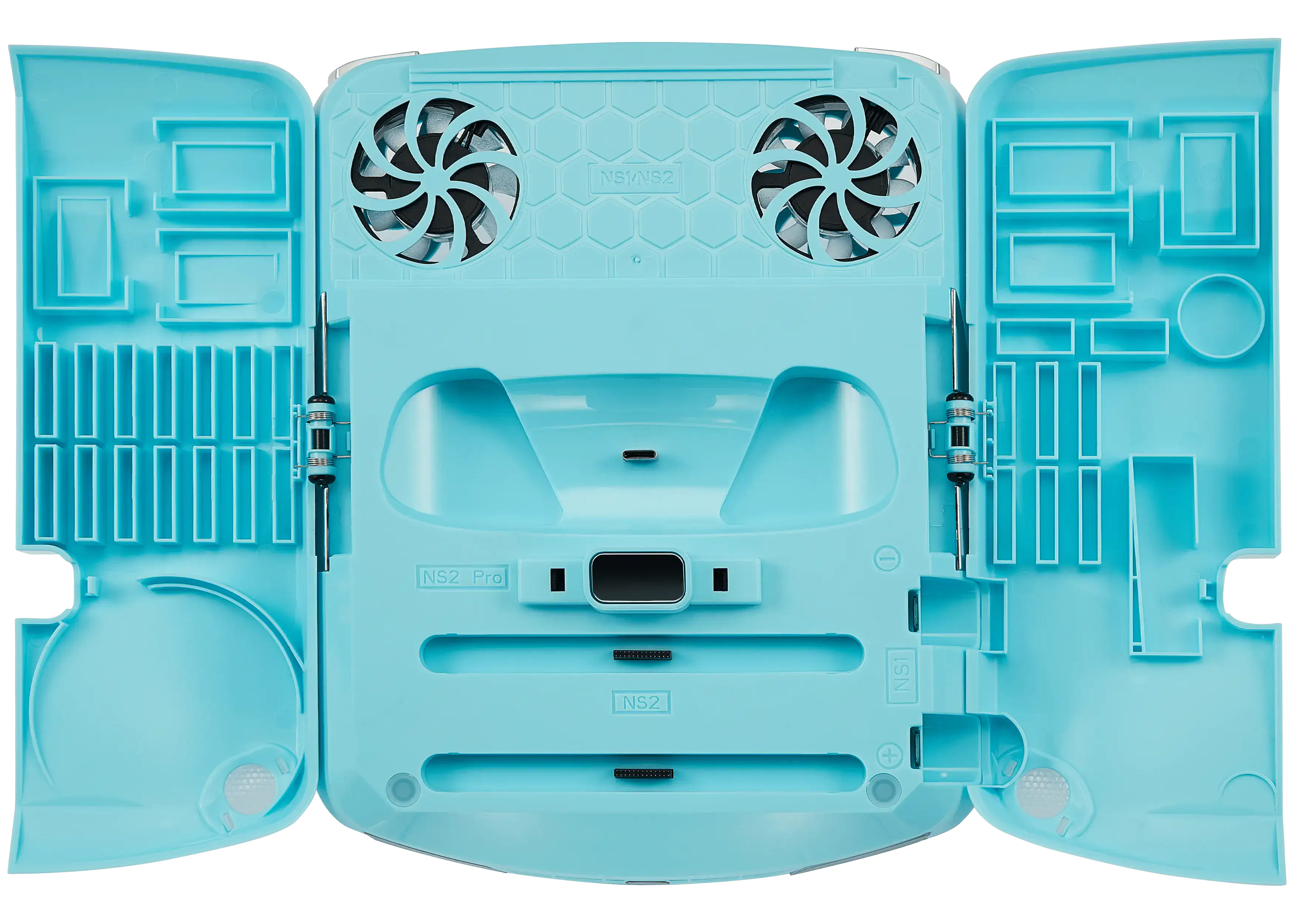 Sports Car mit Multifunctional Charging Stand für Nintendo Switch / Switch 2 (Ice Crystal Blue)