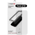 Casper Snap Tempered Glass, kompatibel mit iPhone 16e (10er-Pack, AR Clear)