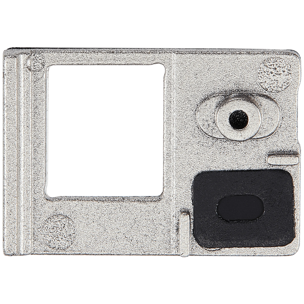 Flash Light / Power Flex Bracket mit Microphone Mesh für iPhone 16E (Weiß) (10 Pack)