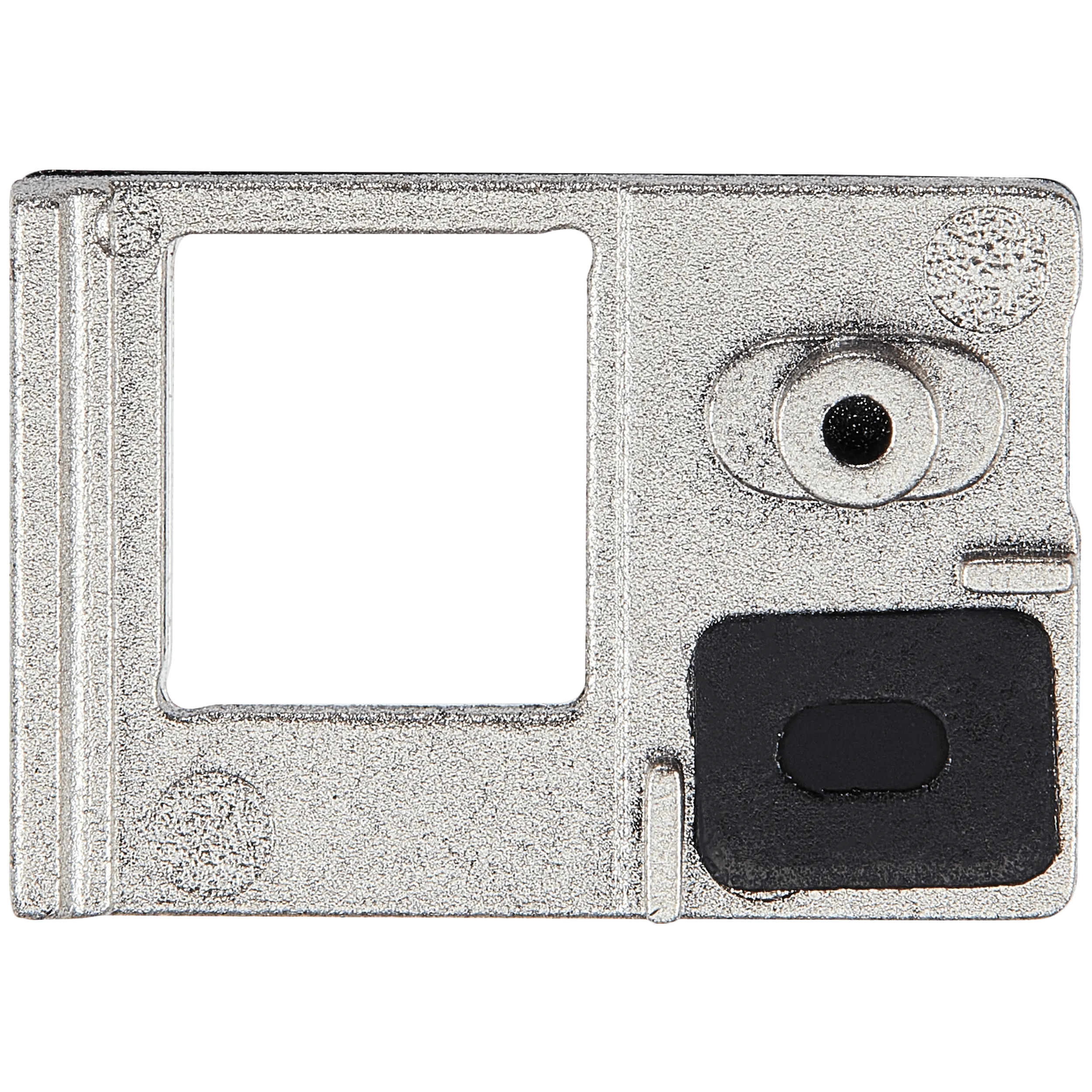 Flash Light / Power Flex Bracket mit Microphone Mesh für iPhone 16E (Weiß) (10 Pack)