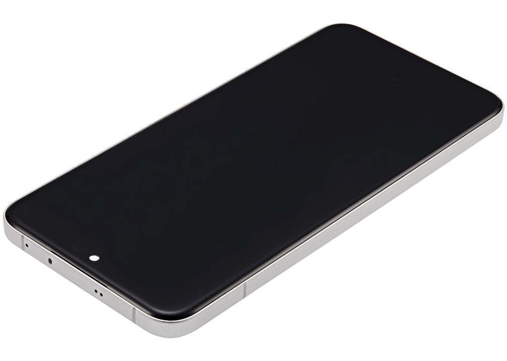 OLED-Display mit Rahmen für Oppo Reno 13 Pro (Refurbished) (Plume White)