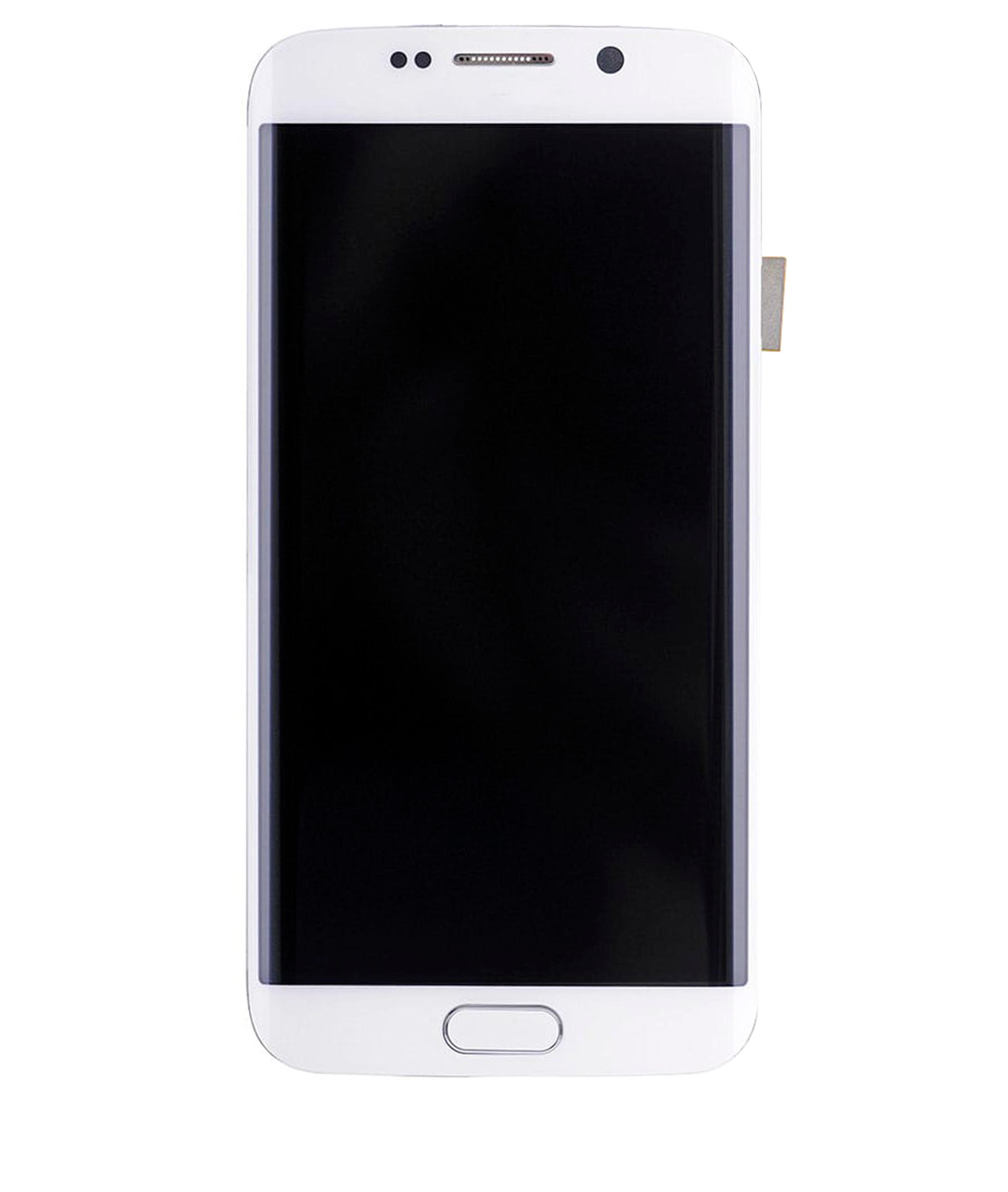 OLED-Display mit Rahmen für Samsung Galaxy S6 Edge (CDMA: Verizon / Sprint) (Service Pack) (White Pearl)