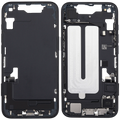 Midframe/Rahmen mit Ladebuchse Flex & Small Parts für iPhone 16e (EU / Global Version) (gebrauchter OEM-Ausbau, Qualität A) (Schwarz)
