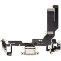 Ladebuchse-Flexkabel für iPhone 16e (Aftermarket Plus) (Weiß)