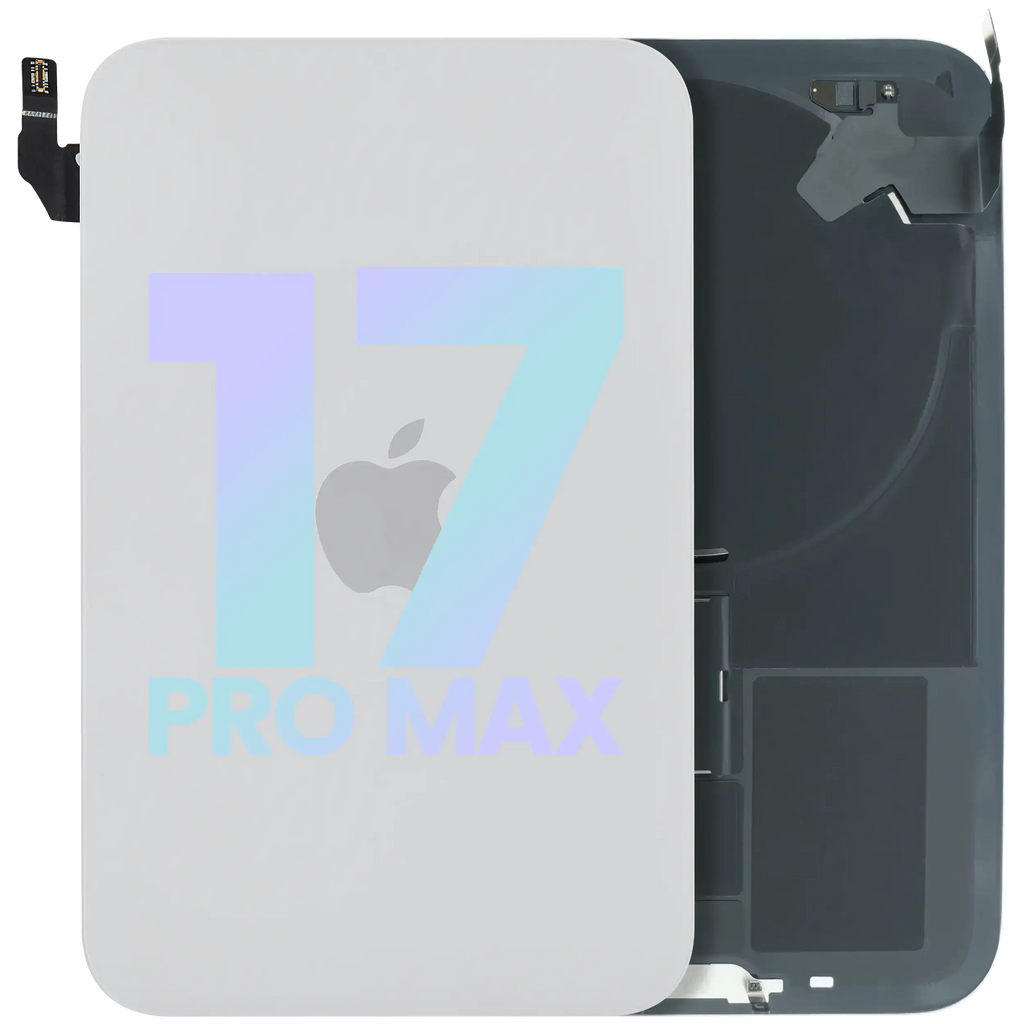 Backcover mit MagSafe & NFC für iPhone 17 Pro Max (Service Pack) Silber
