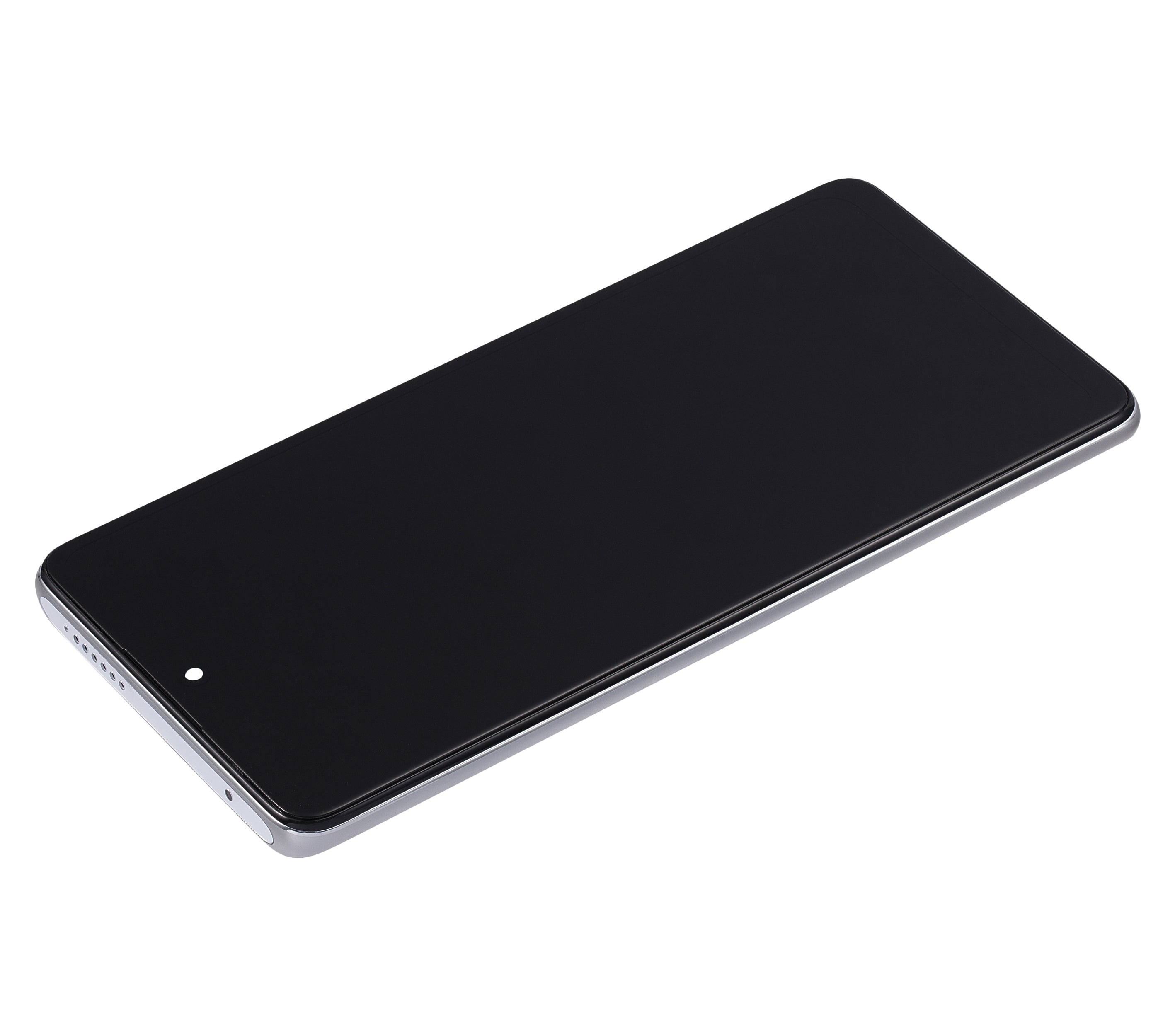 LCD-Display mit Rahmen für Xiaomi 11T (Aftermarket Incell) (Moonlight White)