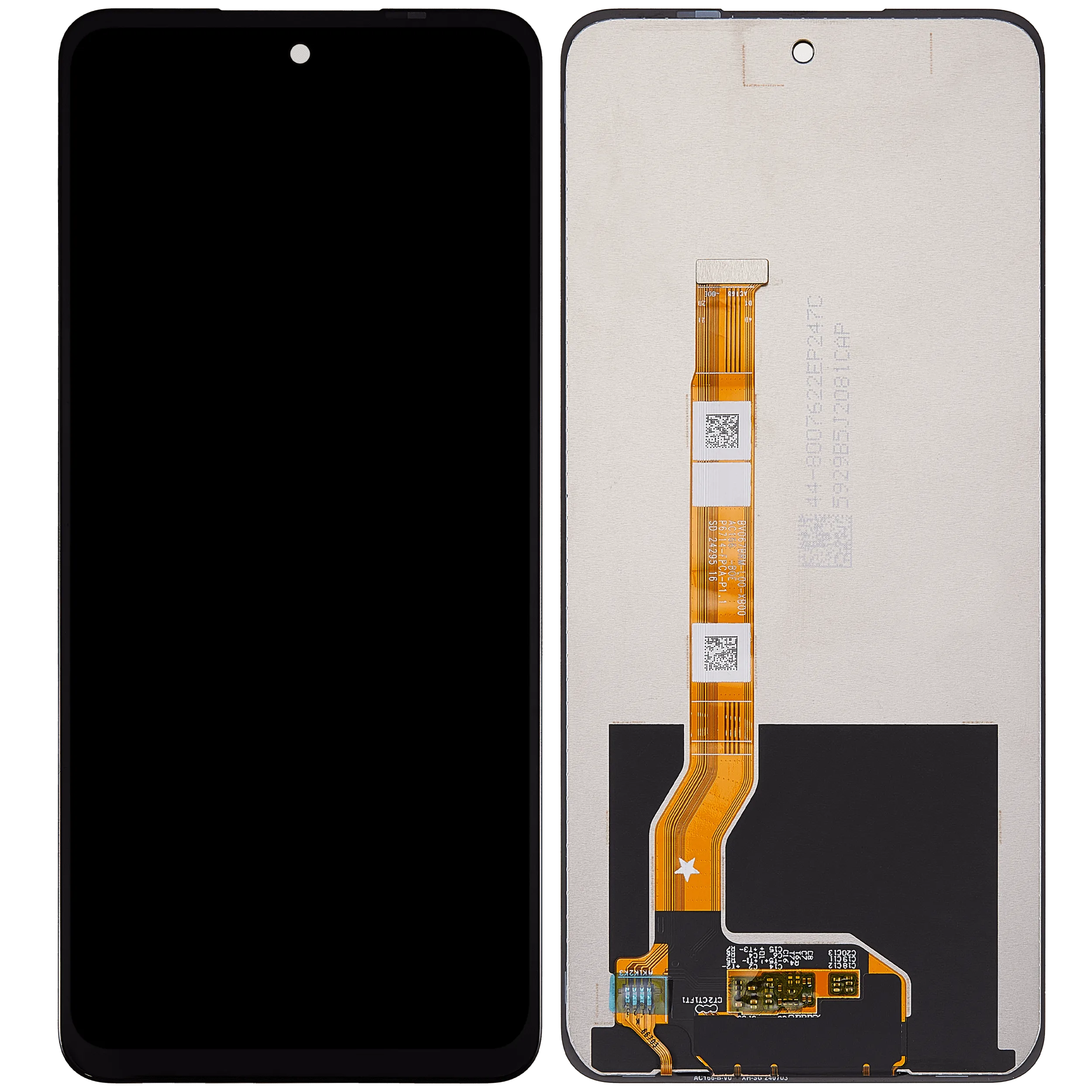 LCD-Display ohne Rahmen Compatible für OPPO A5 4G / A5 5G / A5 Pro 5G / A3x 4G / A3x 5G / A5x 4G / A5x 5G (Refurbished) (Alle Farben)