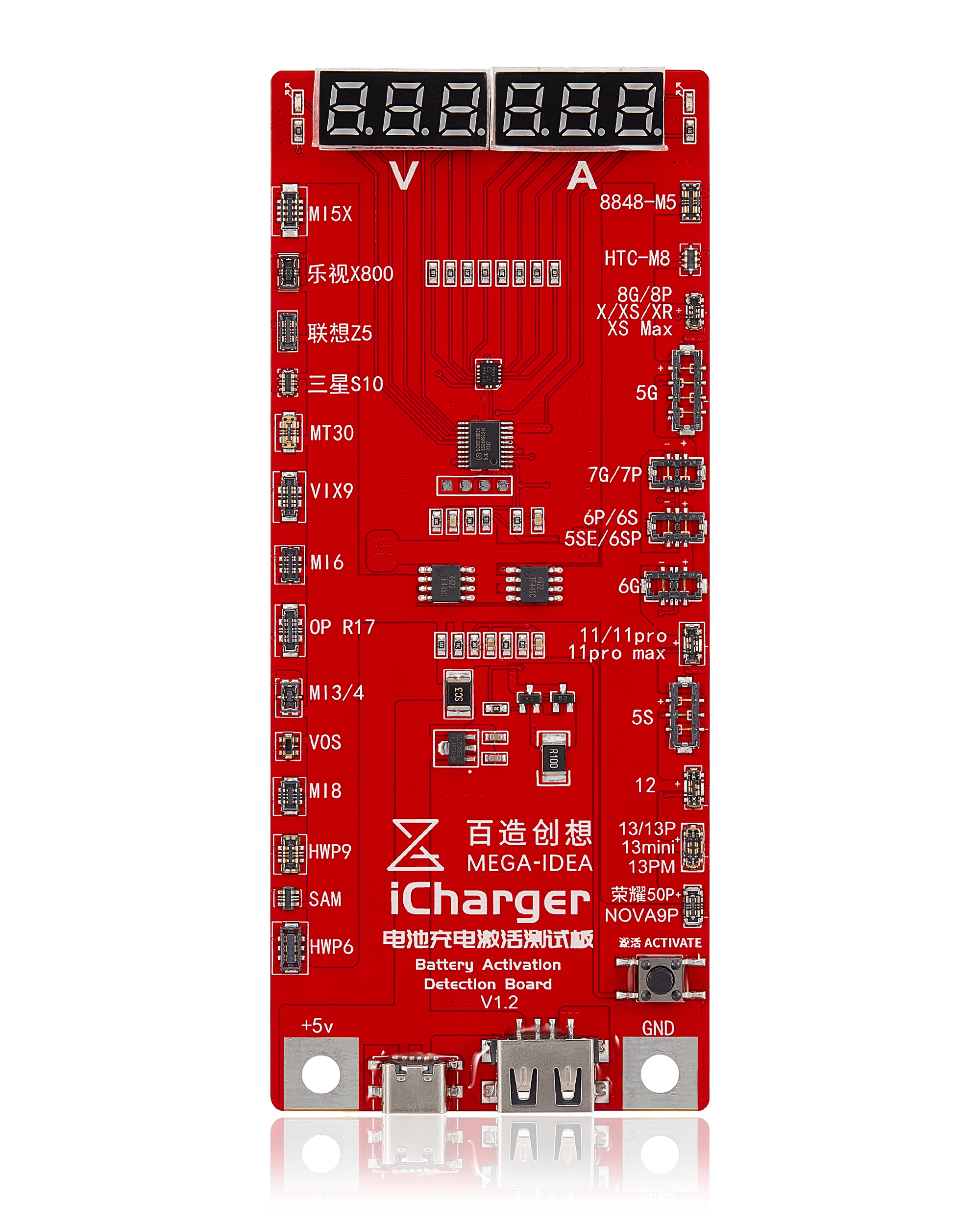iCharger Akku Activation / Testing Board Version 3.0 (Qianli)