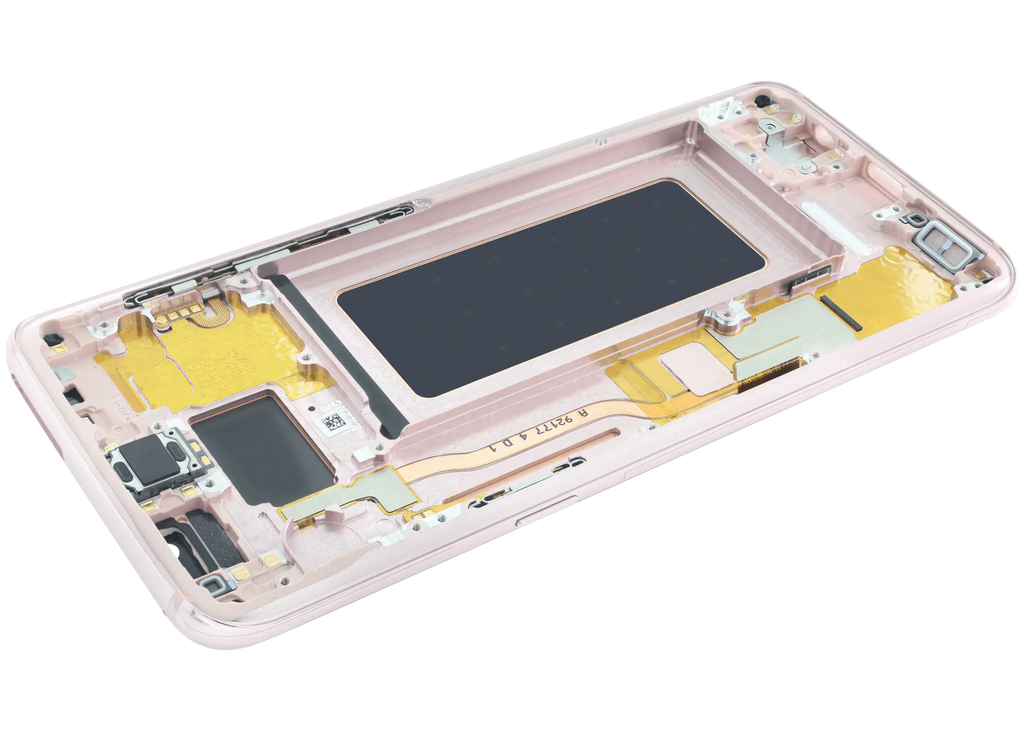 LCD-Display mit Rahmen für Samsung Galaxy S8 (Service Pack) (Pink)