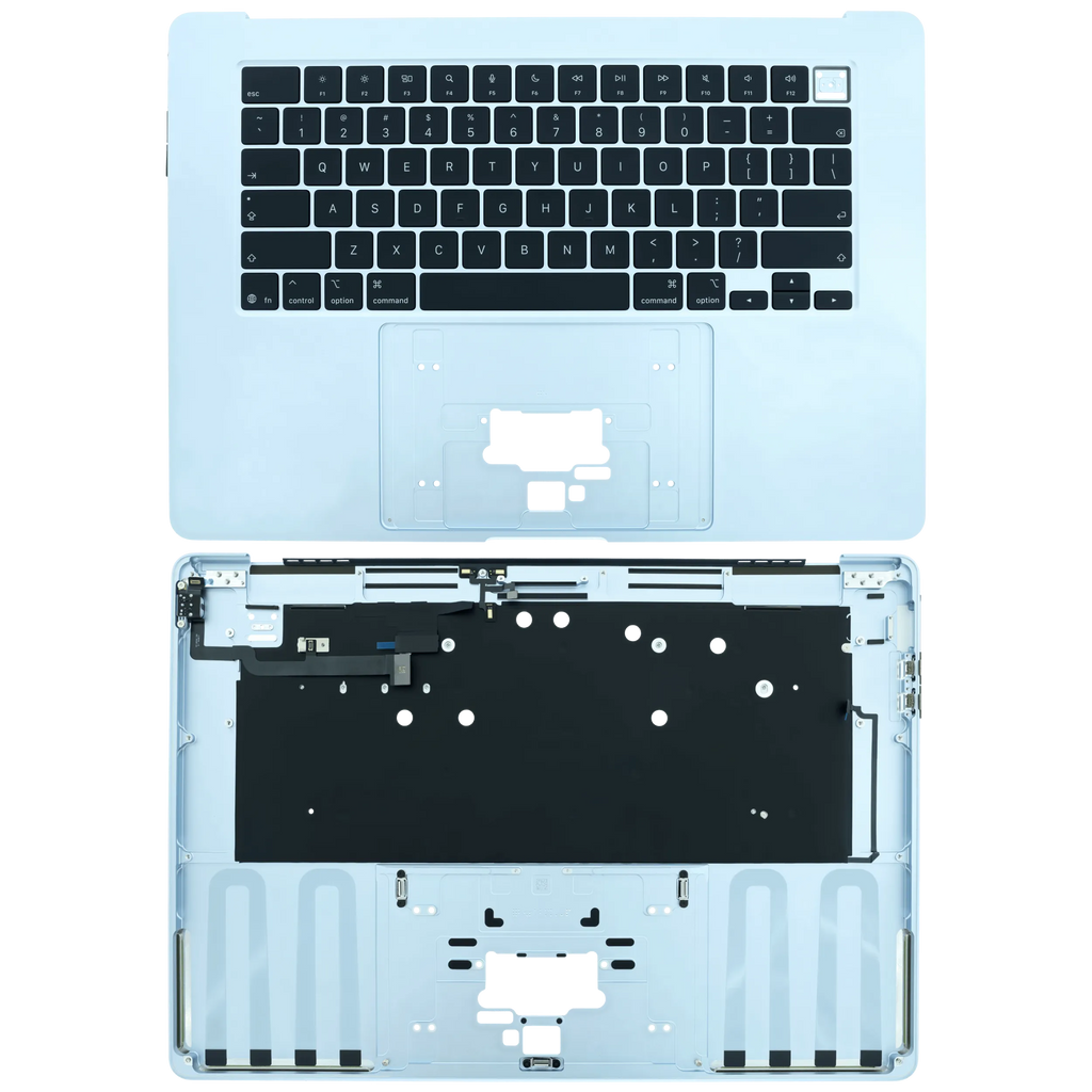 Top Case mit Keyboard (ANSI US) für MacBook Air 15" A3448 (2026) (Original OEM) (Sky Blue)