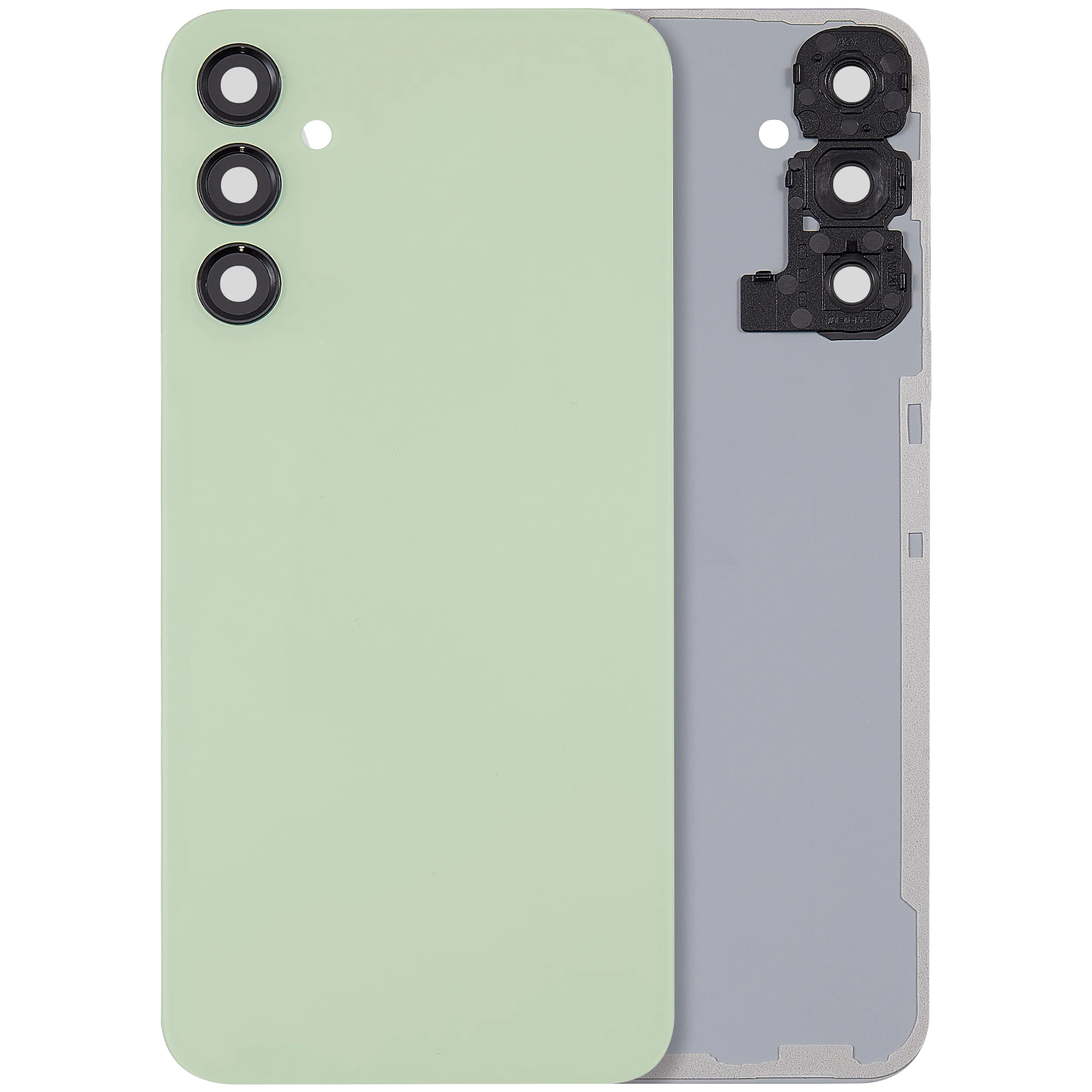 Backcover mit Camera Lens für Samsung Galaxy A24 4G (A245 / 2023) (ohne Logo) (Aftermarket Plus) (Lime Green)