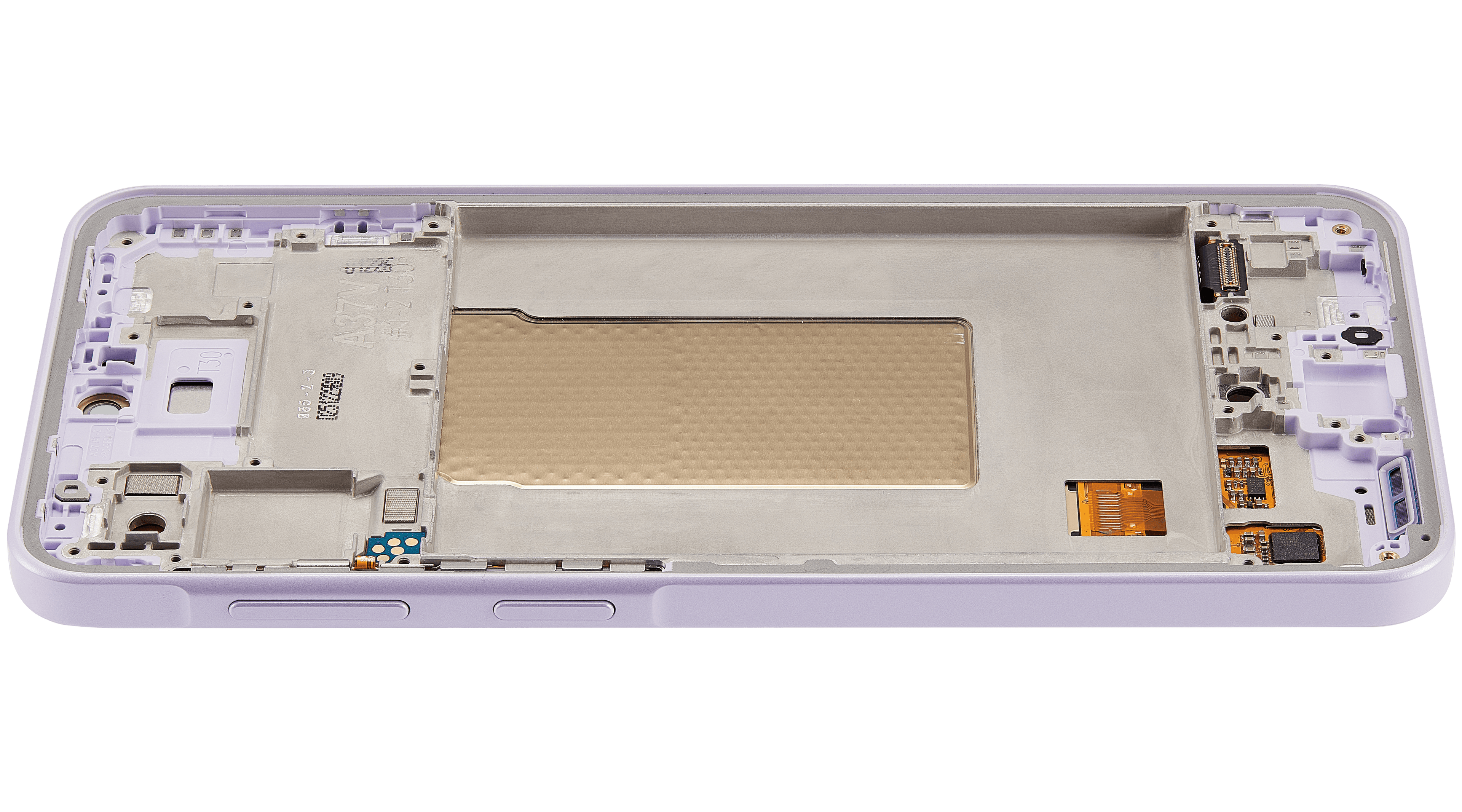 OLED-Display mit Rahmen für Samsung Galaxy A37 5G (A376 / 2026) (Refurbished) (Light Violet)