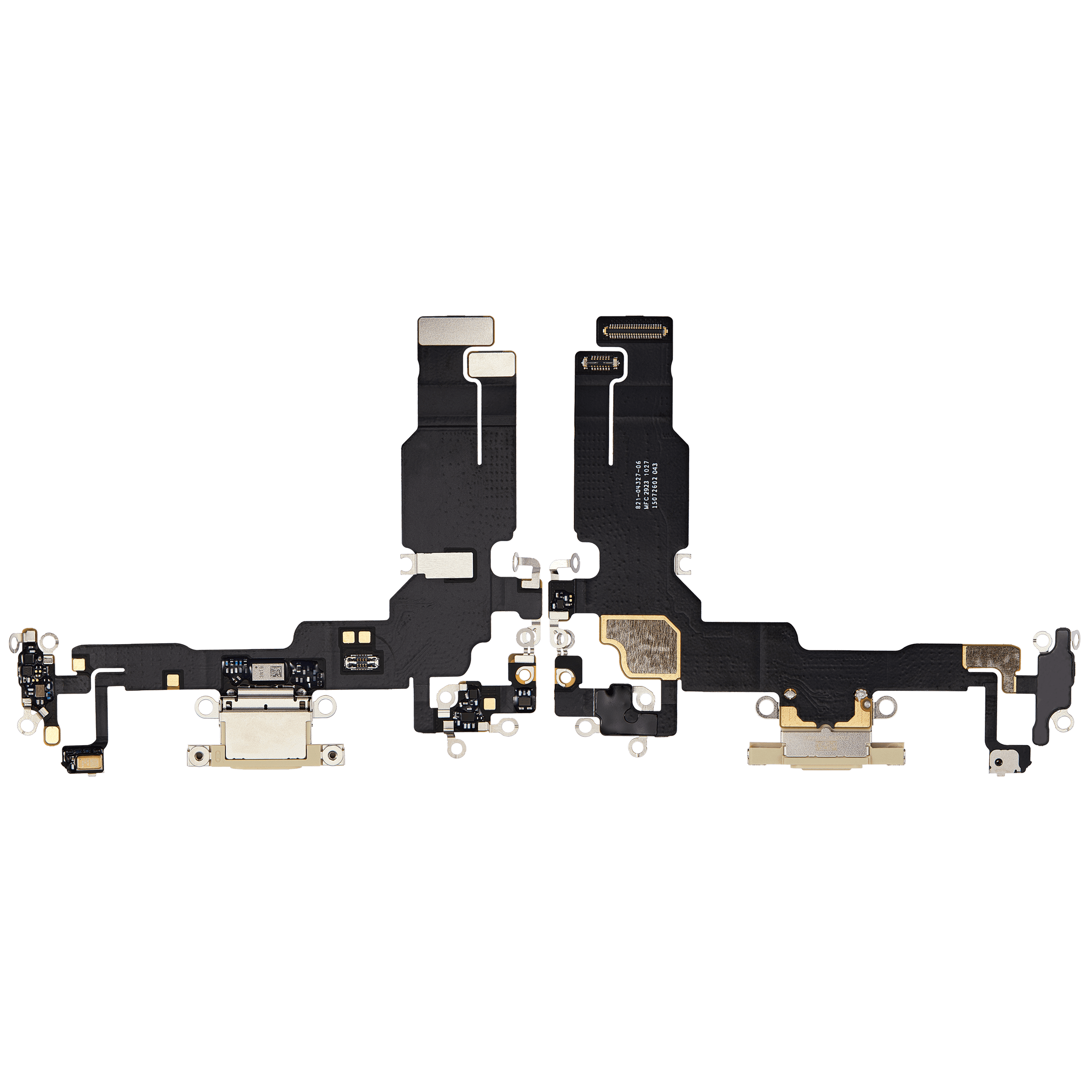 Ladebuchse-Flexkabel für iPhone 15 (OEM-Pull, gebraucht, Gelb)