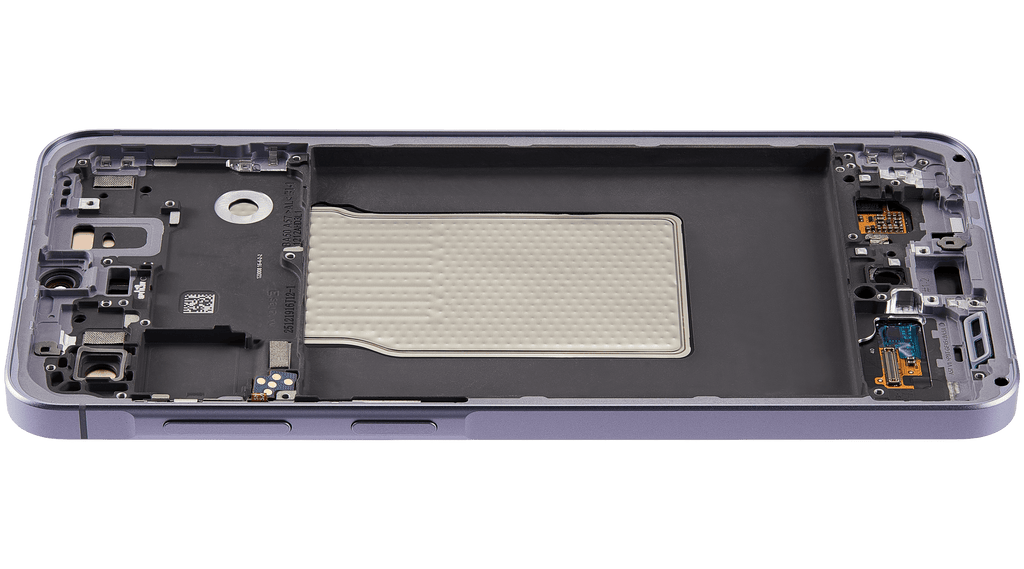 OLED-Display mit Rahmen für Samsung Galaxy A57 5G (A576 / 2026) (Refurbished) (Lilac)
