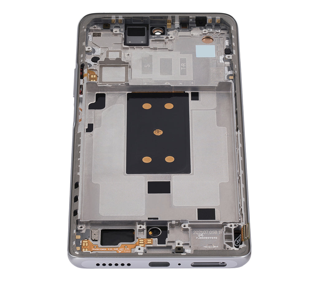 LCD Display with Frame for Xiaomi 11T (Aftermarket Incell) (Moonlight White)