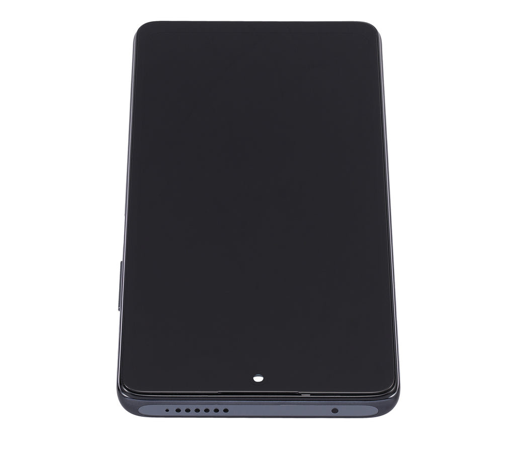LCD-Display mit Rahmen für Xiaomi 11T (Aftermarket: Incell) (Meteorite Gray)