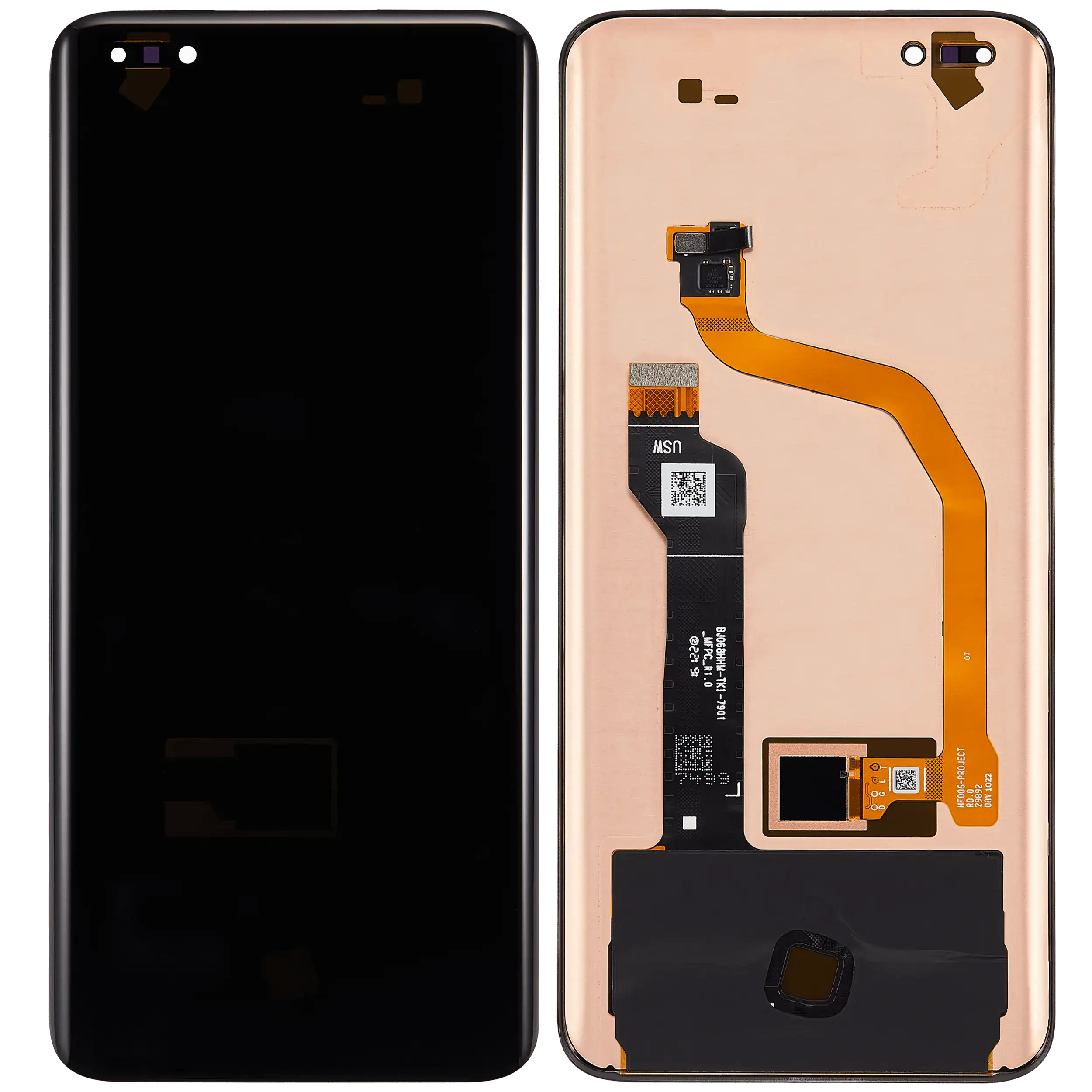 OLED-Display ohne Rahmen für Honor Magic4 Pro / Honor Magic4 Ultimate (Refurbished) (Alle Farben)