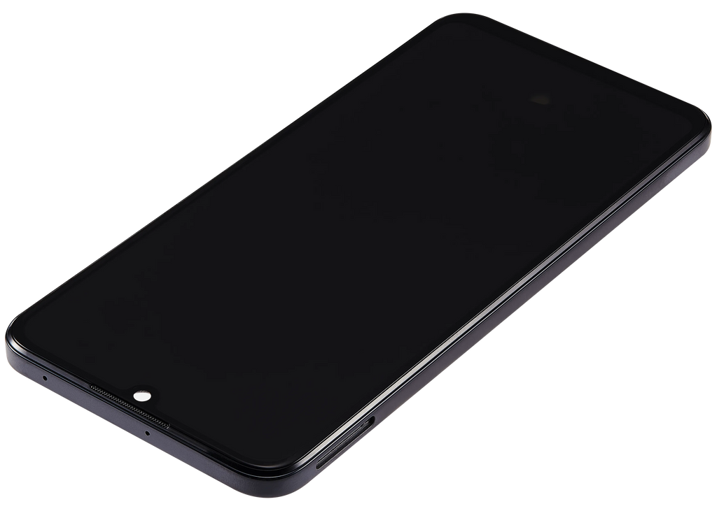 LCD-Display mit Rahmen für Huawei Nova 8 SE (2020) (Refurbished) (Schwarz)
