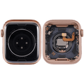 Backcover/Rahmen Compatible für Watch Series 6 (44MM) (gebrauchter OEM-Ausbau, Qualität A) (Cellular Version) (Aluminum / Rose Gold)