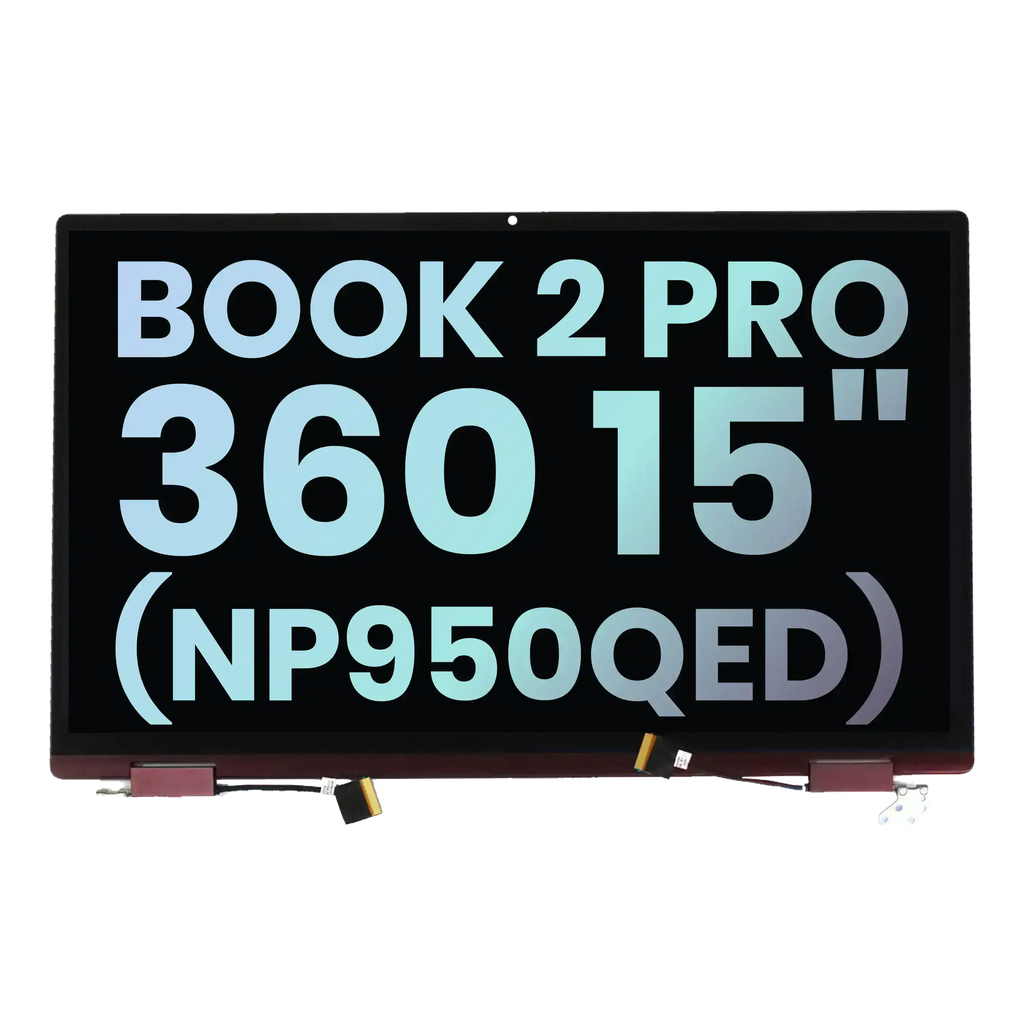 LCD Display (Service Pack) for Samsung Galaxy Book 2 Pro (360) 15 Inch NP950QED - Subins dark Red